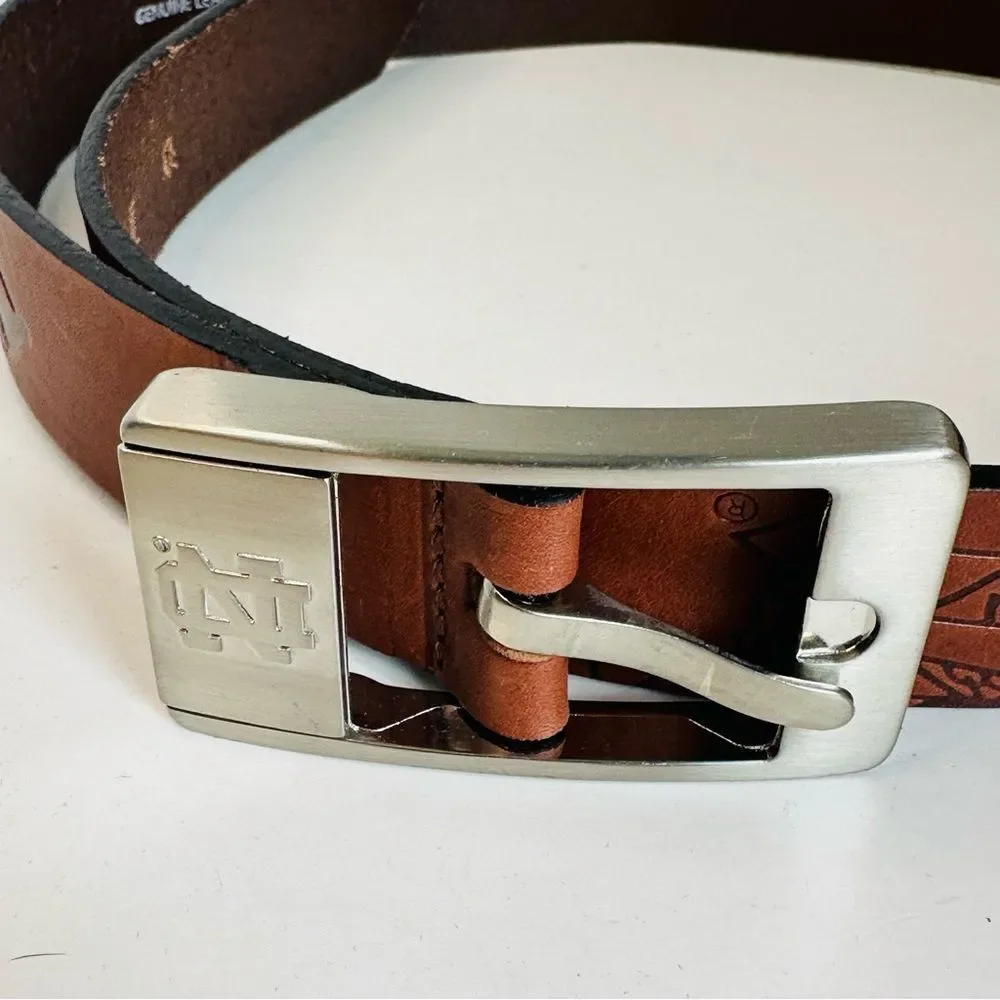 Men's Notre Dame Leather Belt